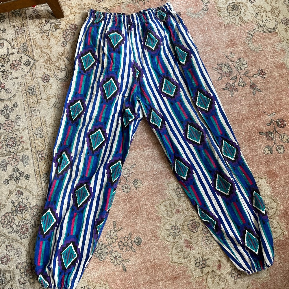 Fun printed joggers